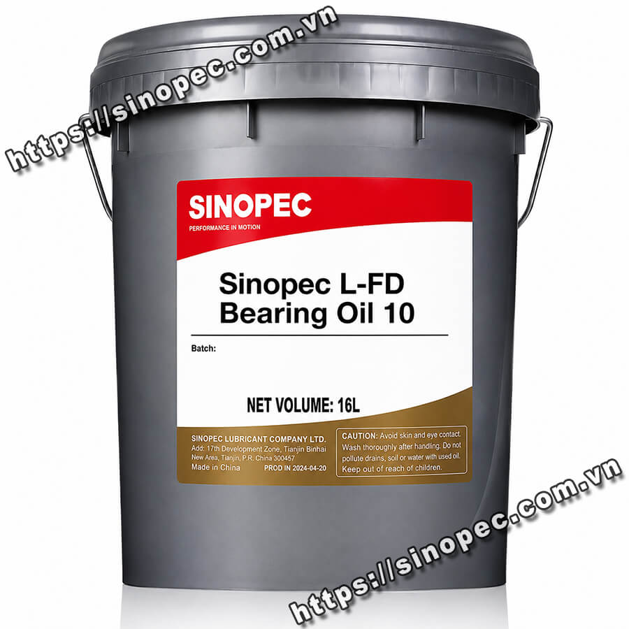 Dầu bôi trơn trục chính máy CNC Sinopec L-FD 10