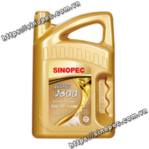 Dầu động cơ xăng Sinopec Justar J600 5W-20 SP/GF-6A