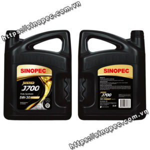 Dầu động cơ tổng hợp Sinopec Justar J700 SP/GF-6A 5W-30