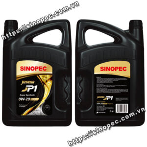 Dầu động cơ tổng hợp Sinopec Justar JP1 C5/SP 0W-20