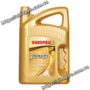 Dầu động cơ xăng Sinopec Justar SL 20W-50