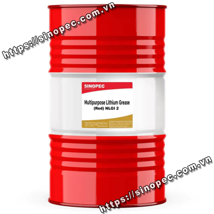 Mỡ Sinopec Multipurpose Lithium Grease (Red) - Ảnh 2