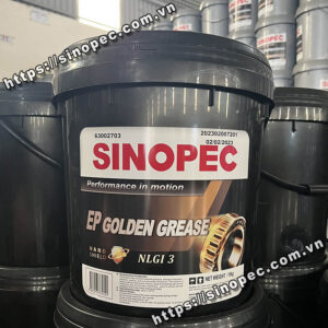 Mỡ bôi trơn đa dụng chịu cực áp cao Sinopec EP Golden Grease