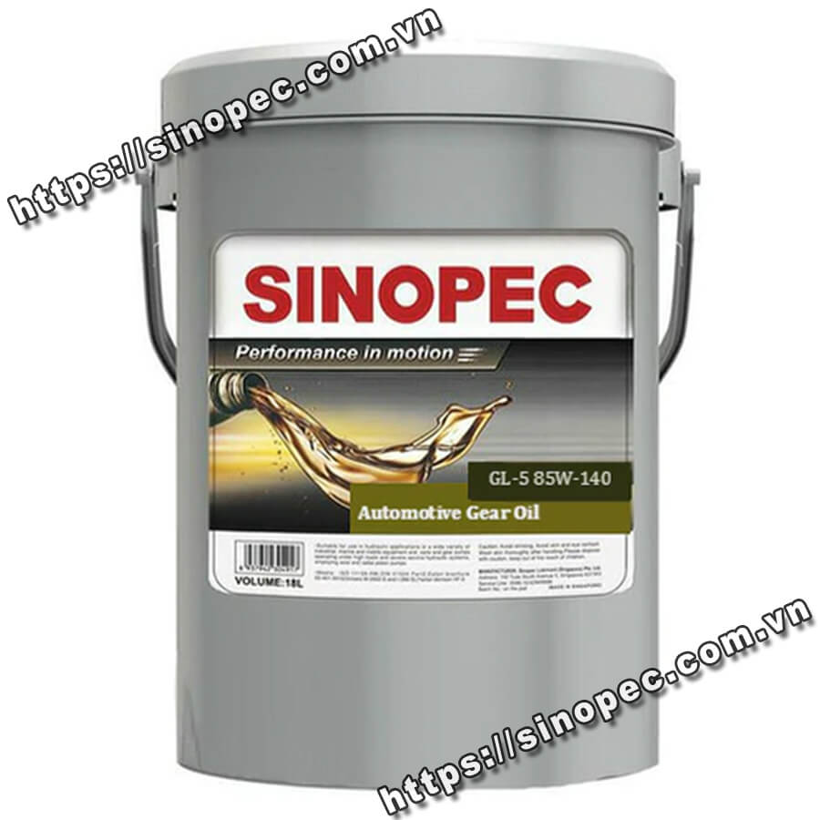 Dầu cầu, dầu bánh răng ô tô Sinopec GL-5 HD Auto Gear Oil - Ảnh 4
