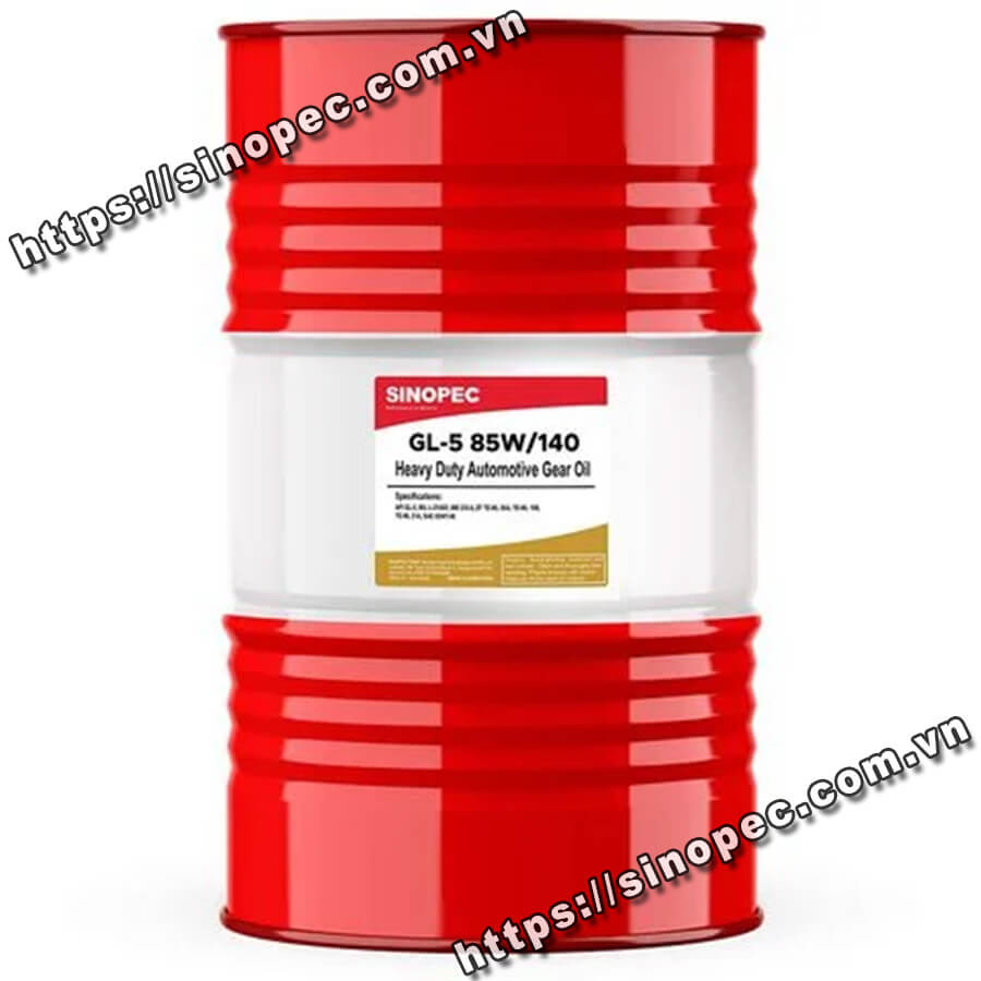 Dầu cầu, dầu bánh răng ô tô Sinopec GL-5 HD Auto Gear Oil - Ảnh 5