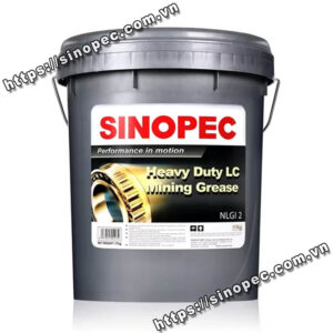 Mỡ bôi trơn chịu cực áp cao Sinopec Heavy Duty LC Mining