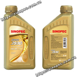 Dầu động cơ xăng Sinopec Justar J500 SN/GF-5 5W-30