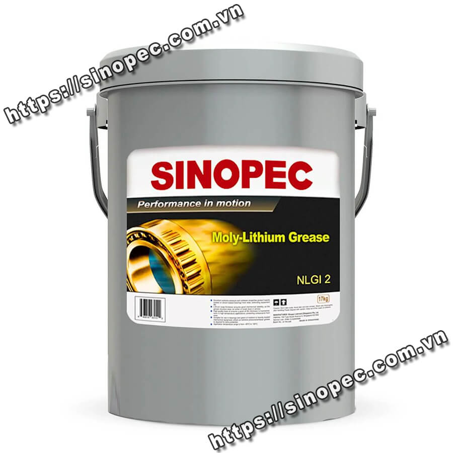 Mỡ chịu tải đa năng Sinopec Moly Lithium Grease