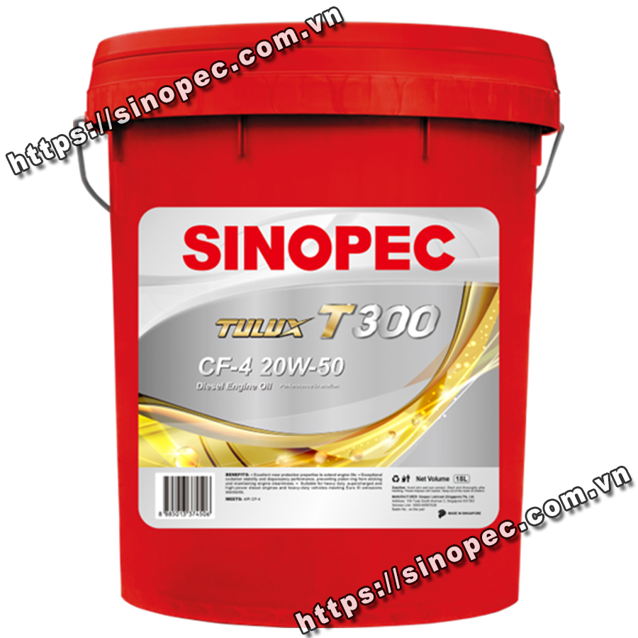 Dầu động cơ Sinopec Tulux T300 CF-4 15W40/20W50