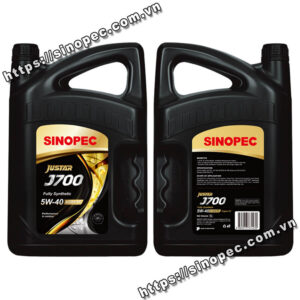 Dầu động cơ tổng hợp Sinopec Justar J700 A3/B4/SP 5W-40