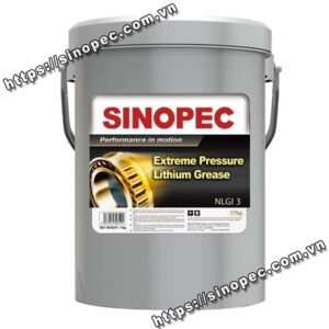 Mỡ bôi trơn đa dụng chịu cực áp cao Sinopec Lithium EP